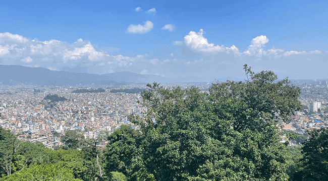 Amazing View Of Kathmandu Valley