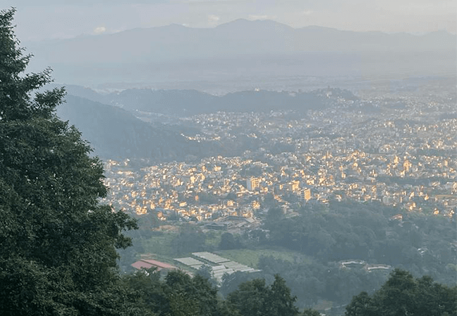 Mesmerizing View of Kathmandu Valley